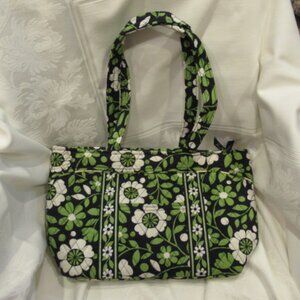 Vera Bradley retired pattern "Lucky You", medium satchel